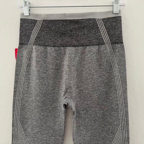Spanx Seamless Sculpt Leggings Shapewear in Spacedye Cloudy Grey Large NWT - Picture 11 of 13
